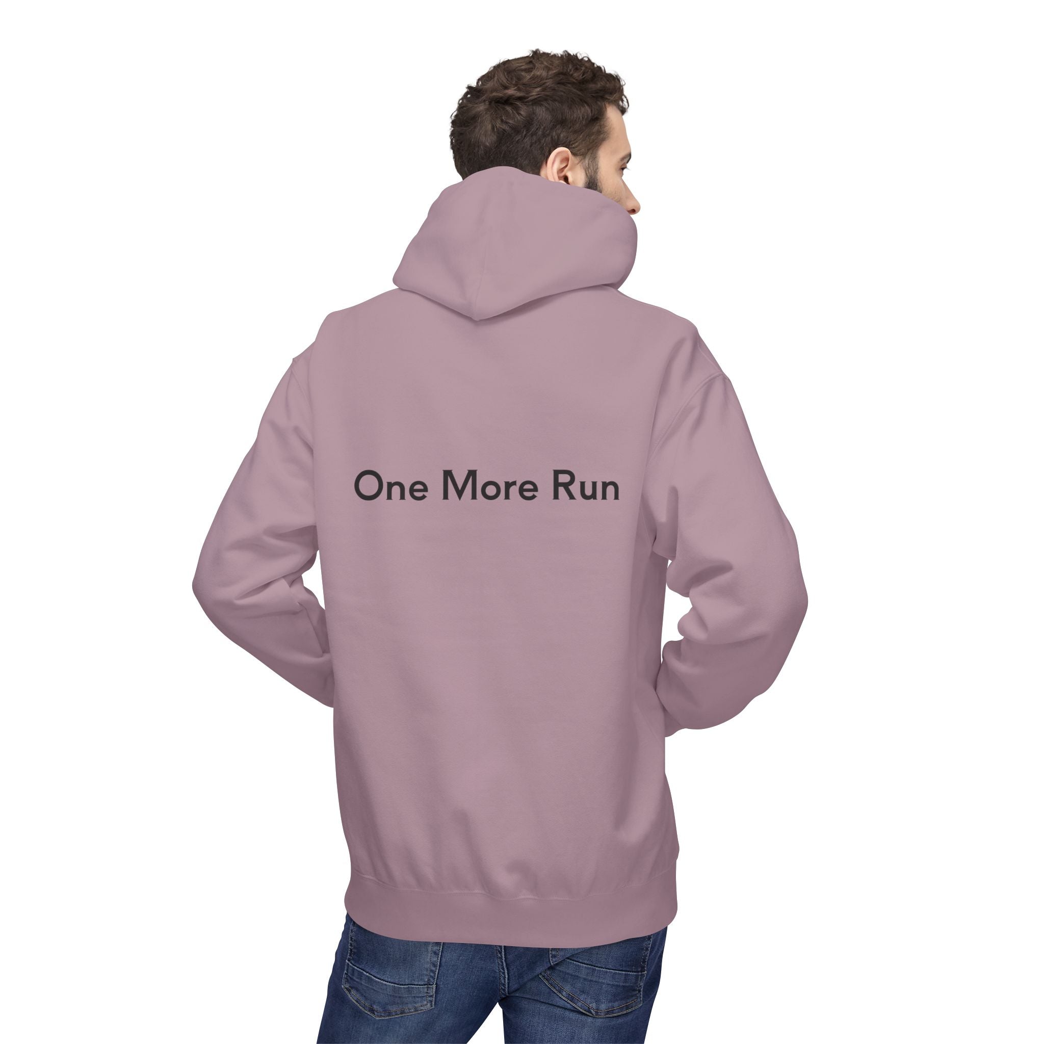'Ski' Hoodie with 'One More Run' Skiing Pullover