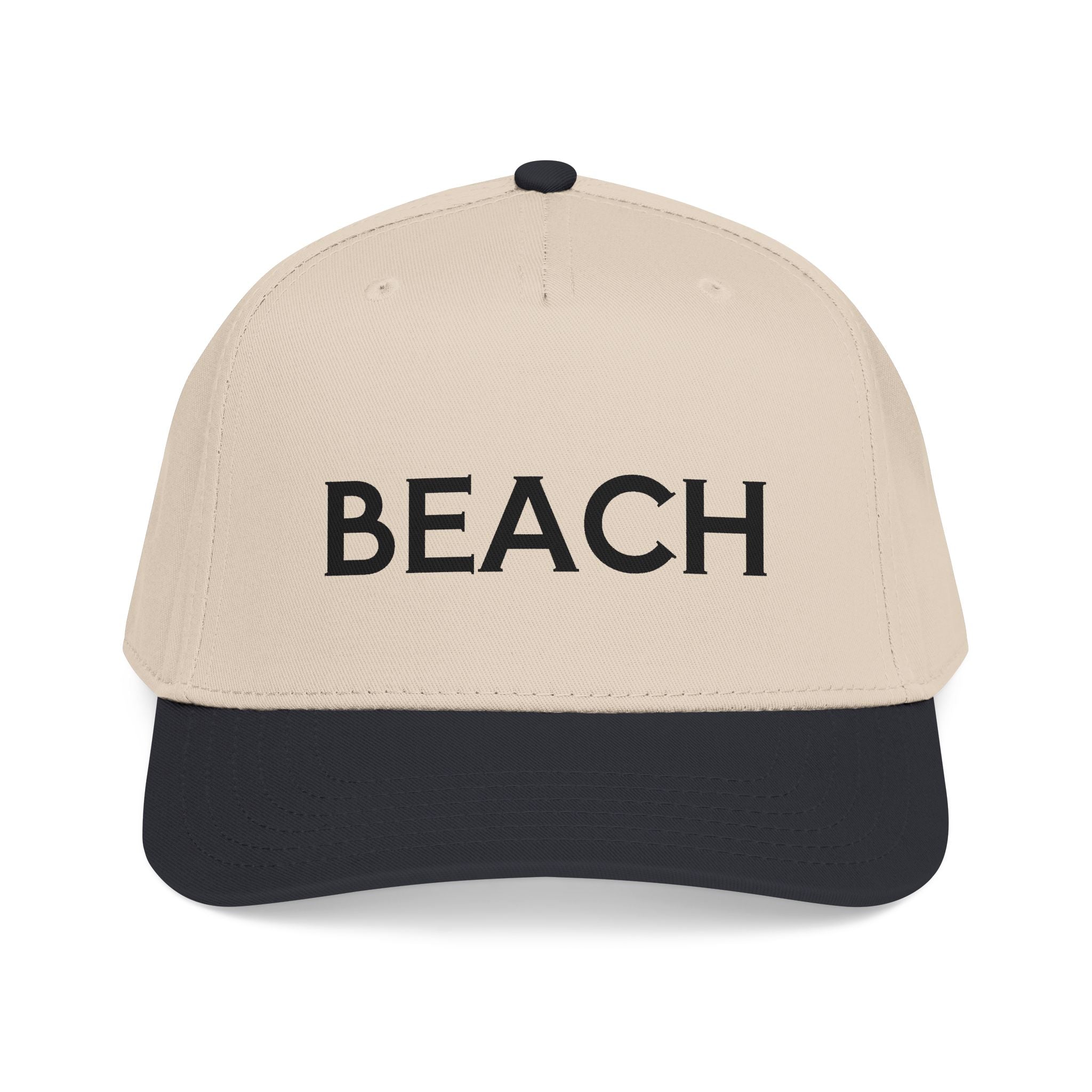 "Beach" Embroidered Baseball Cap
