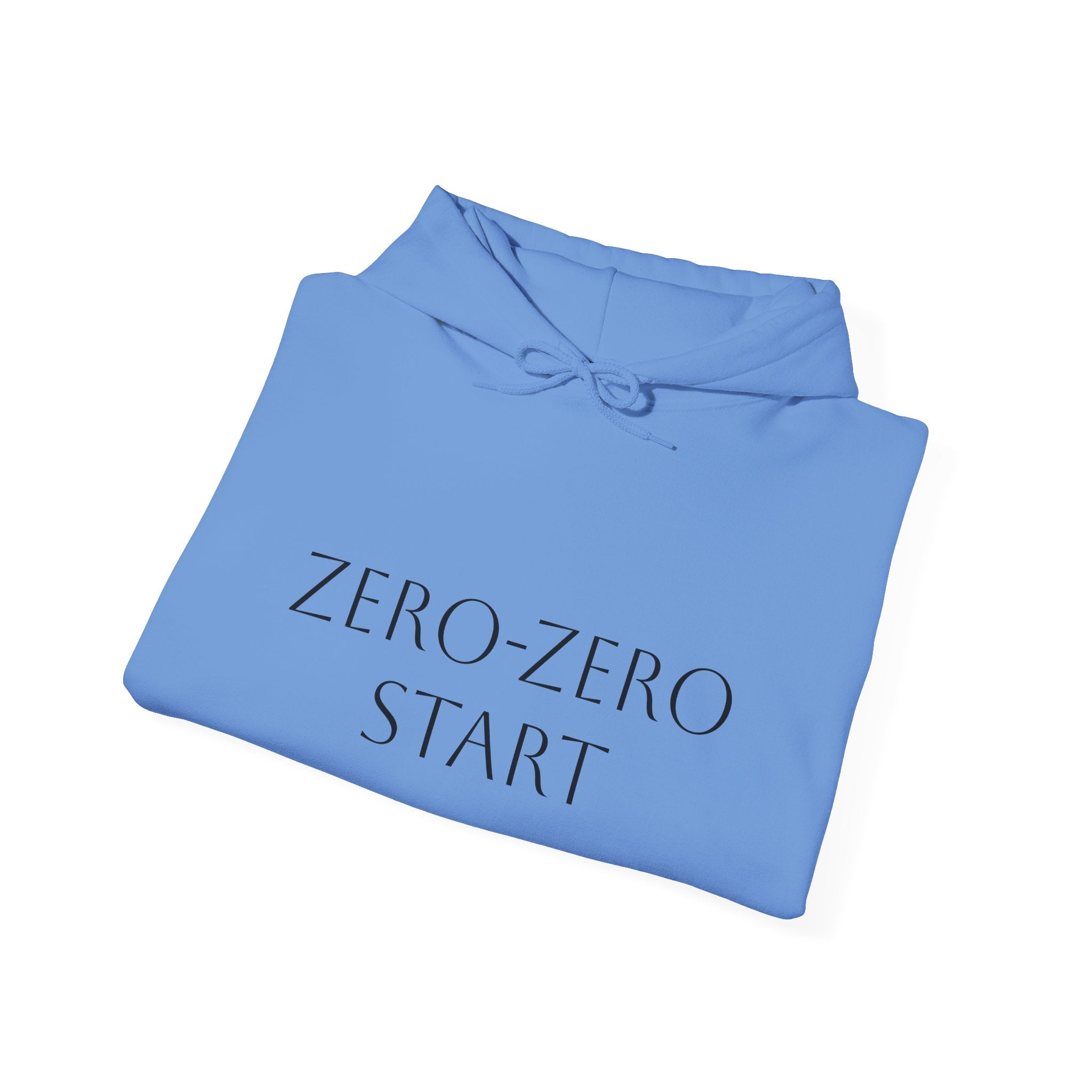 Zero-Zero Start Pickleball Unisex Heavy Blend™ Hooded Sweatshirt with Racket Logo on back