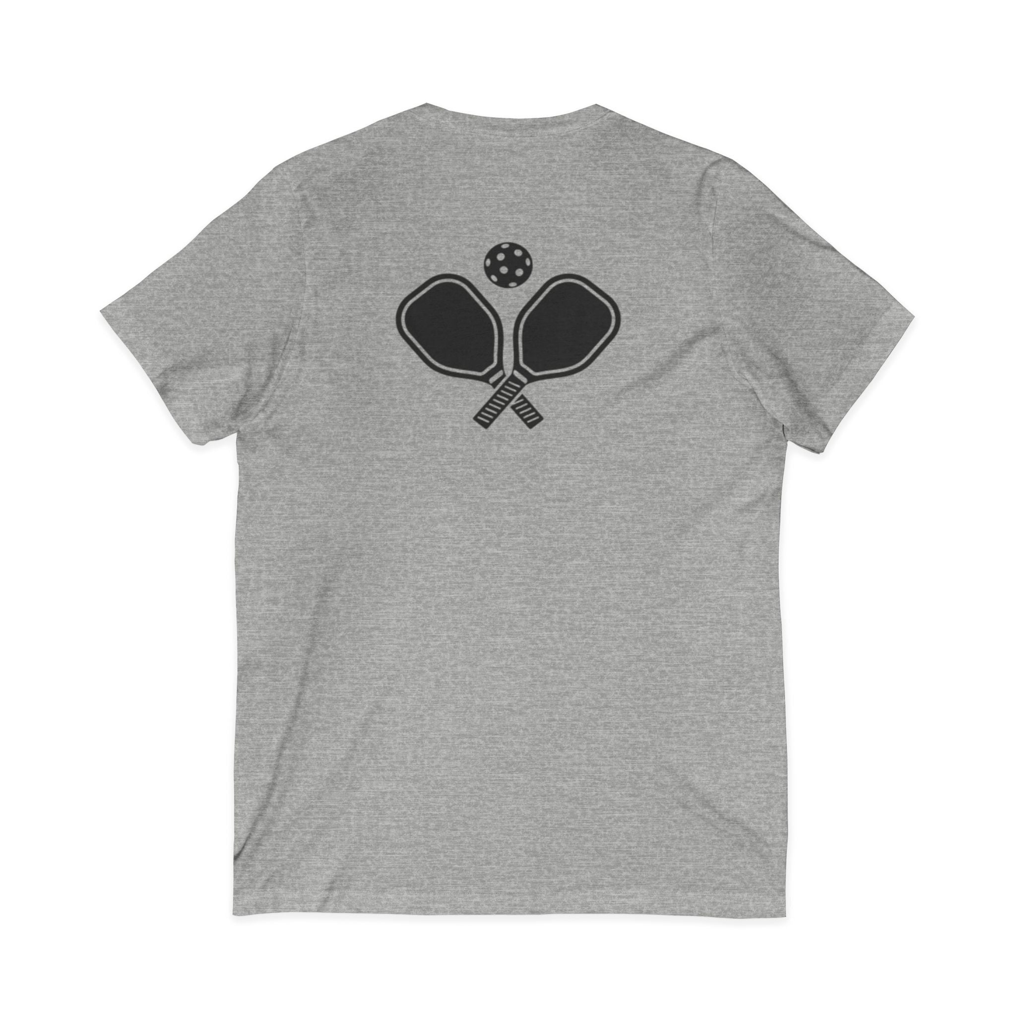 Grace & Grit Unisex V-Neck Tee for Sports Enthusiasts