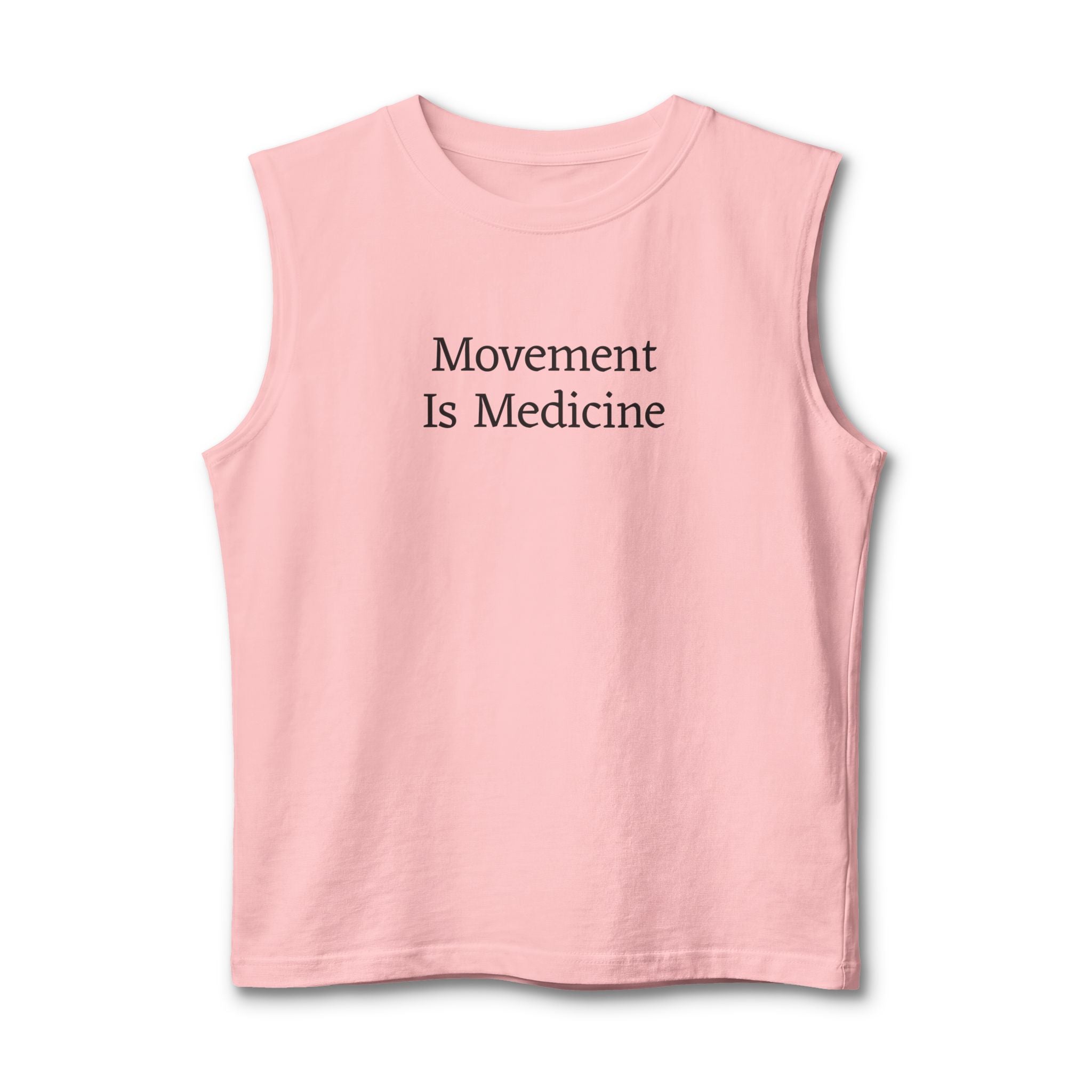 Movement Is Medicine Muscle Tank — #WearYourPower Fitness Tee