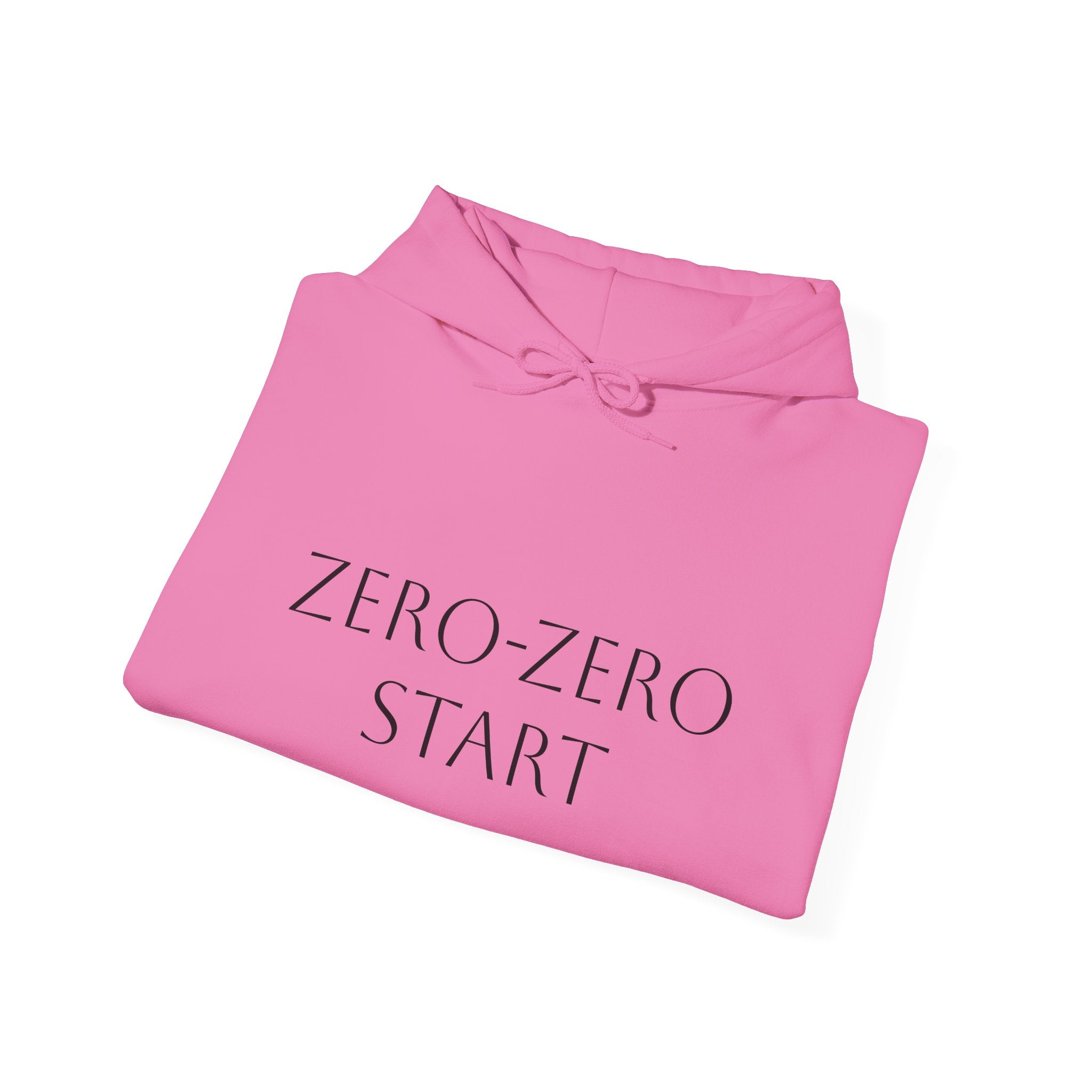Zero-Zero Start Pickleball Unisex Heavy Blend™ Hooded Sweatshirt with Racket Logo on back