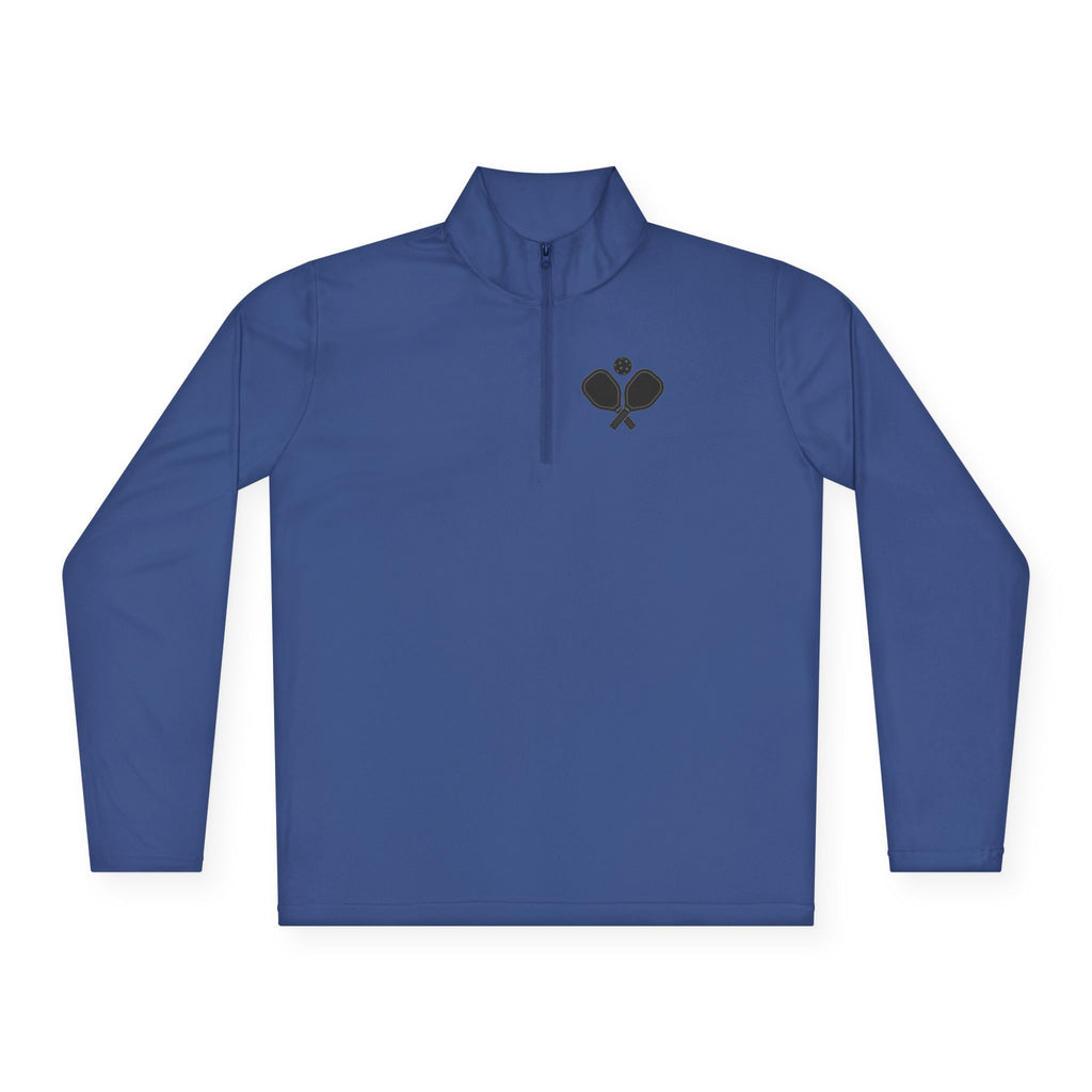 "Peace Love Pickleball " Quarter Zip Pullover