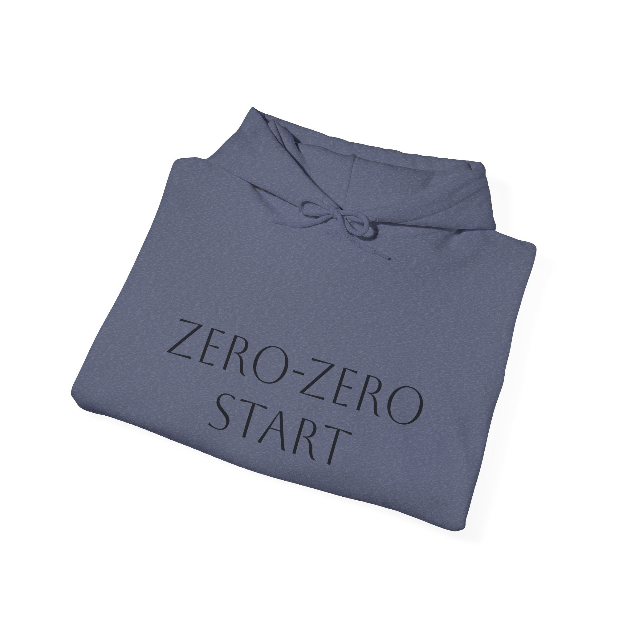 Zero-Zero Start Pickleball Unisex Heavy Blend™ Hooded Sweatshirt with Racket Logo on back