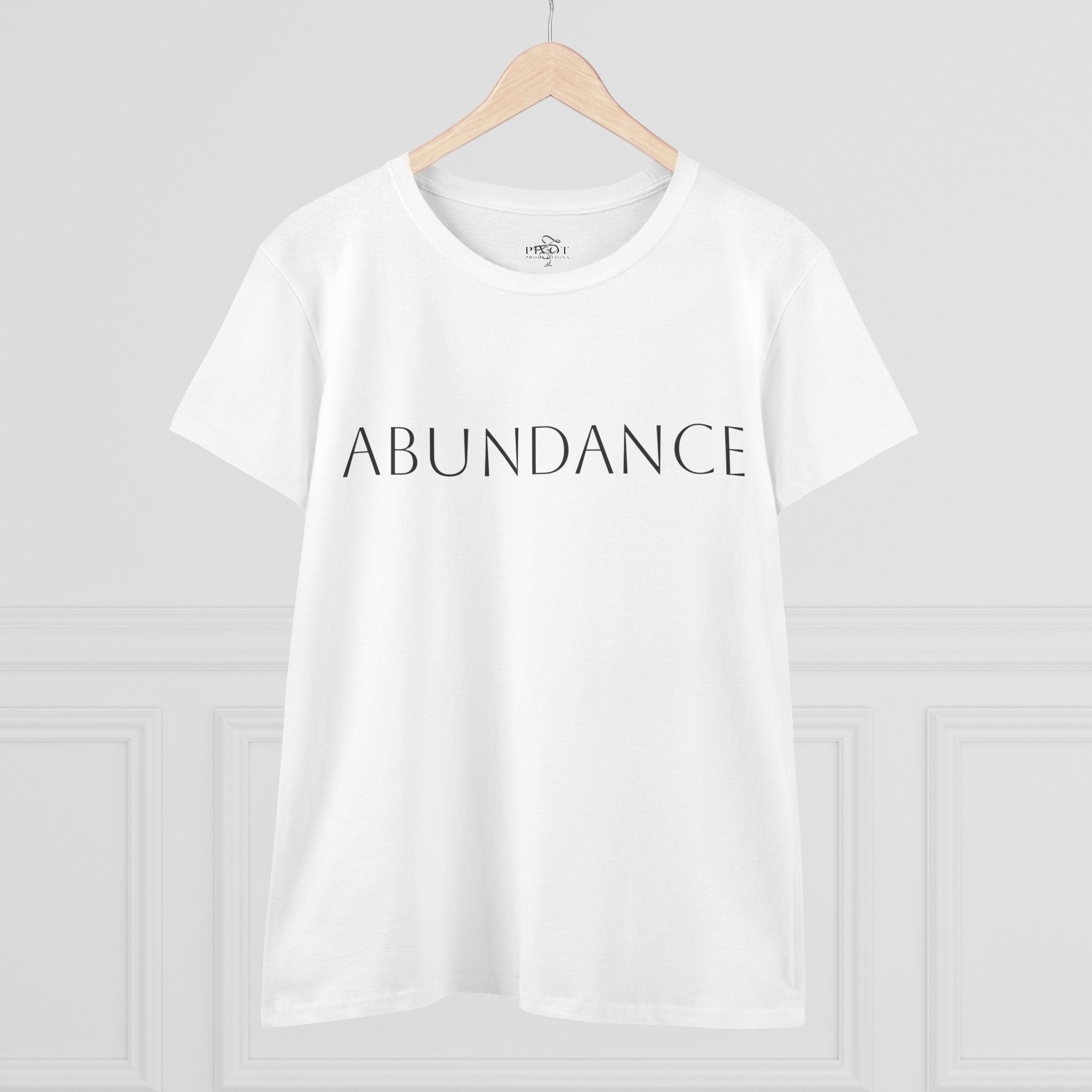 'Abundance /Think It-Mean It-Be It'  Inspirational Tee - Positive Affirmation T-Shirt