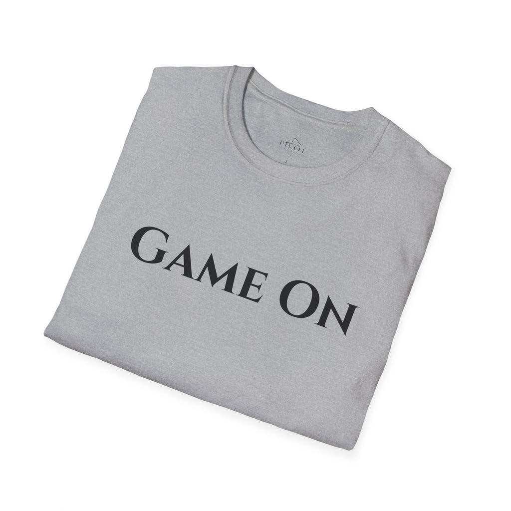 ‘Game On’ Pickleball Tee for Sports Lovers-Unisex Softstyle T-Shirt