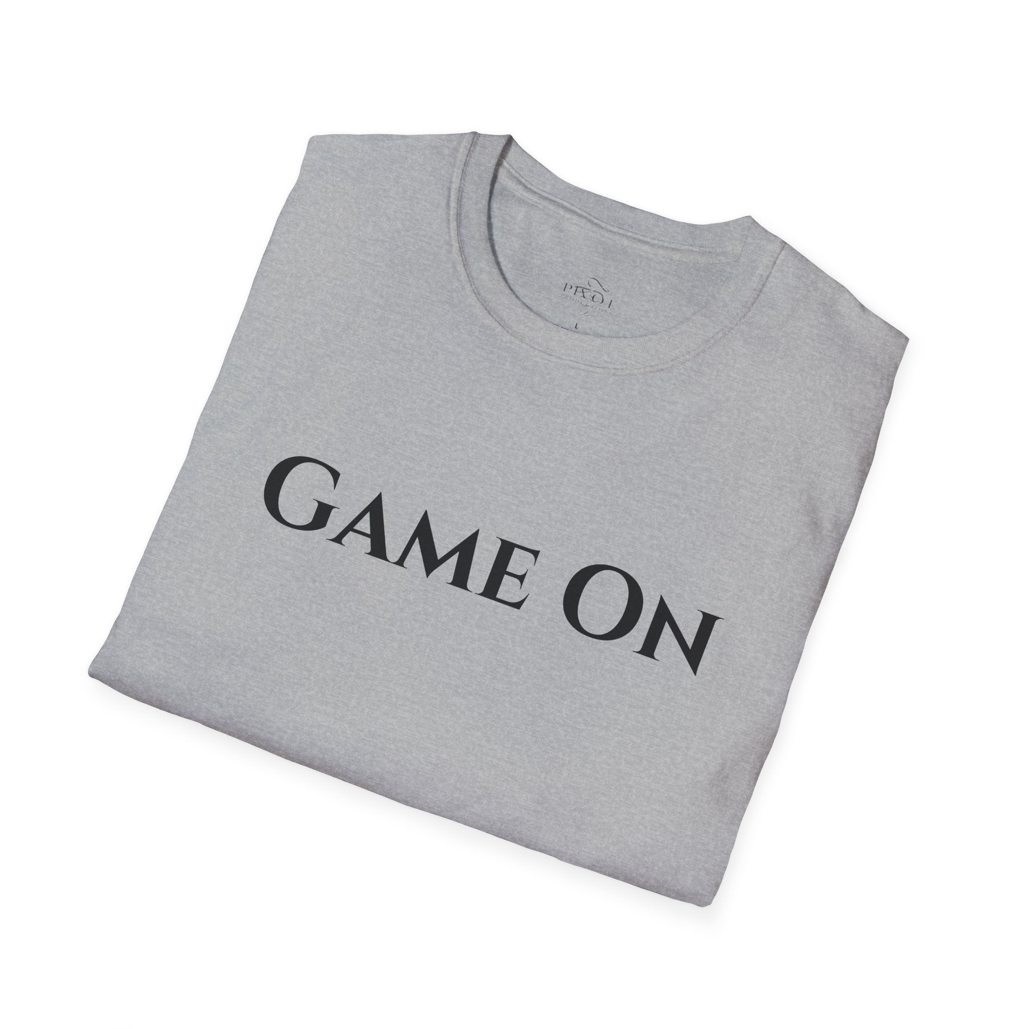 ‘Game On’ Pickleball Tee for Sports Lovers-Unisex Softstyle T-Shirt
