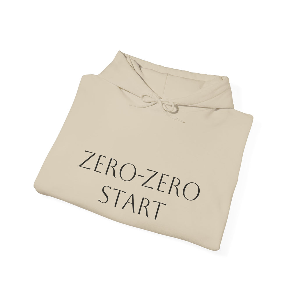 Zero-Zero Start Pickleball Unisex Heavy Blend™ Hooded Sweatshirt with Racket Logo on back