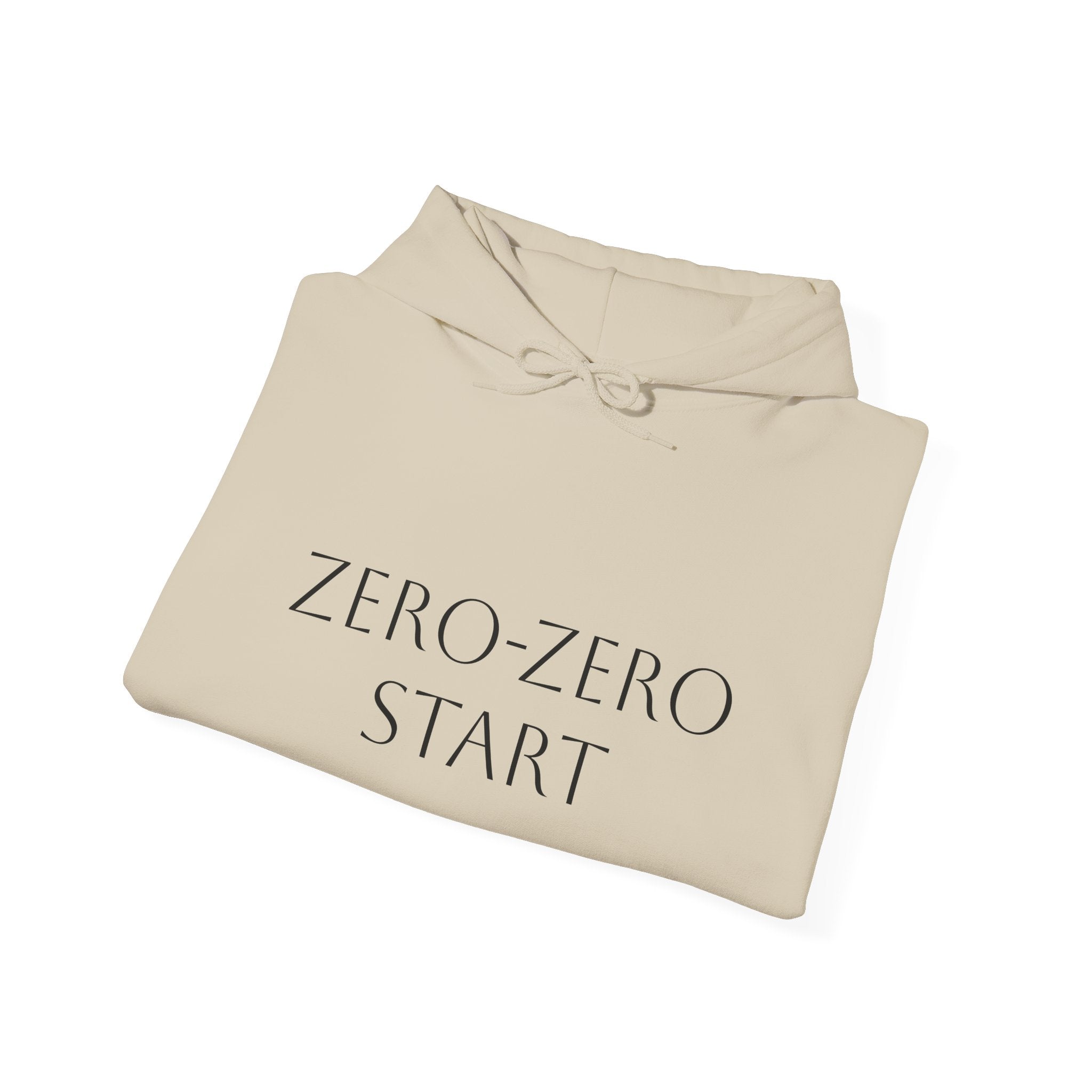Zero-Zero Start Pickleball Unisex Heavy Blend™ Hooded Sweatshirt with Racket Logo on back
