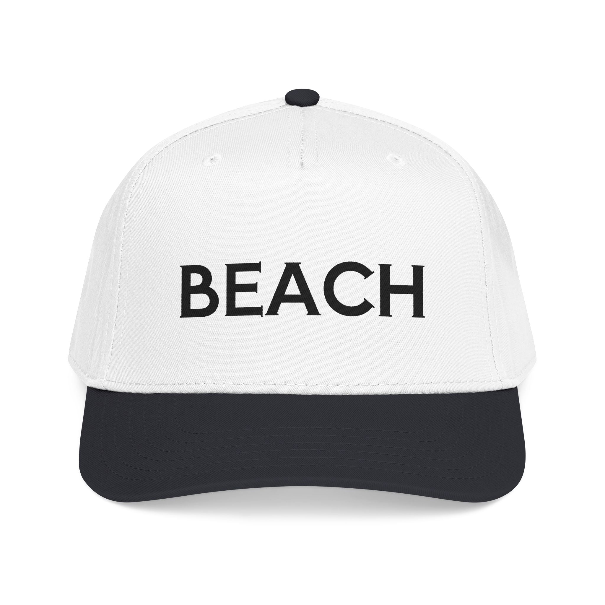 "Beach" Embroidered Baseball Cap