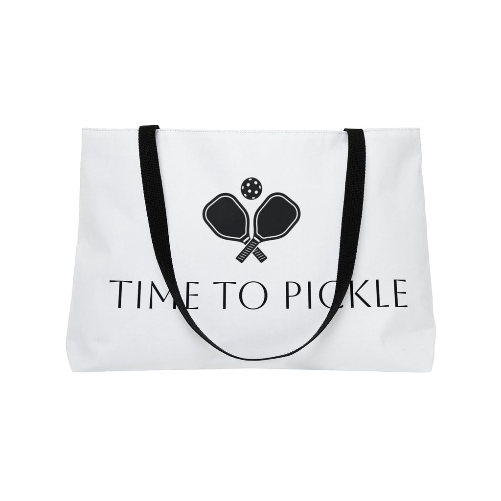 Time to Pickle Gear/Overnight/Weekender Tote Bag - Perfect for Sports Lovers and Outdoor Fun