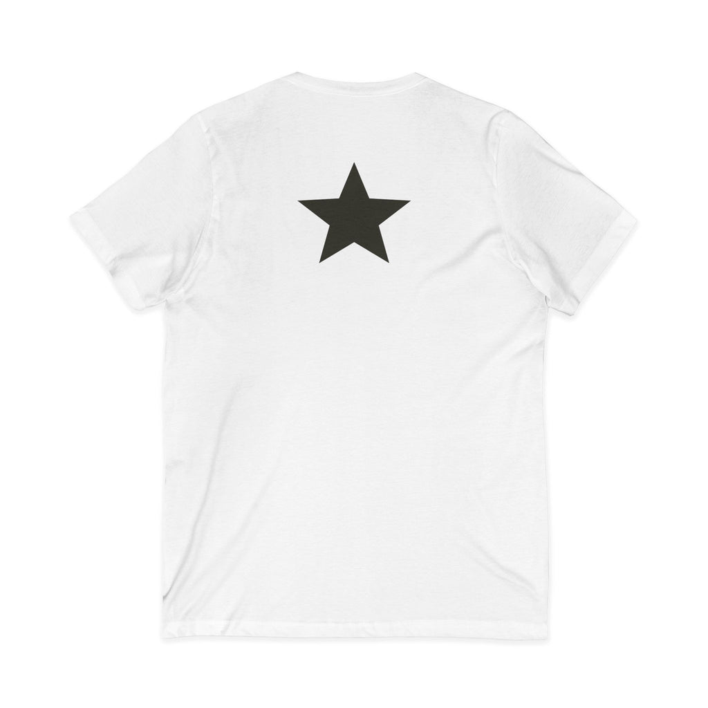 Your Energy Is Sacred V-Neck Tee - Unisex Inspirational Shirt