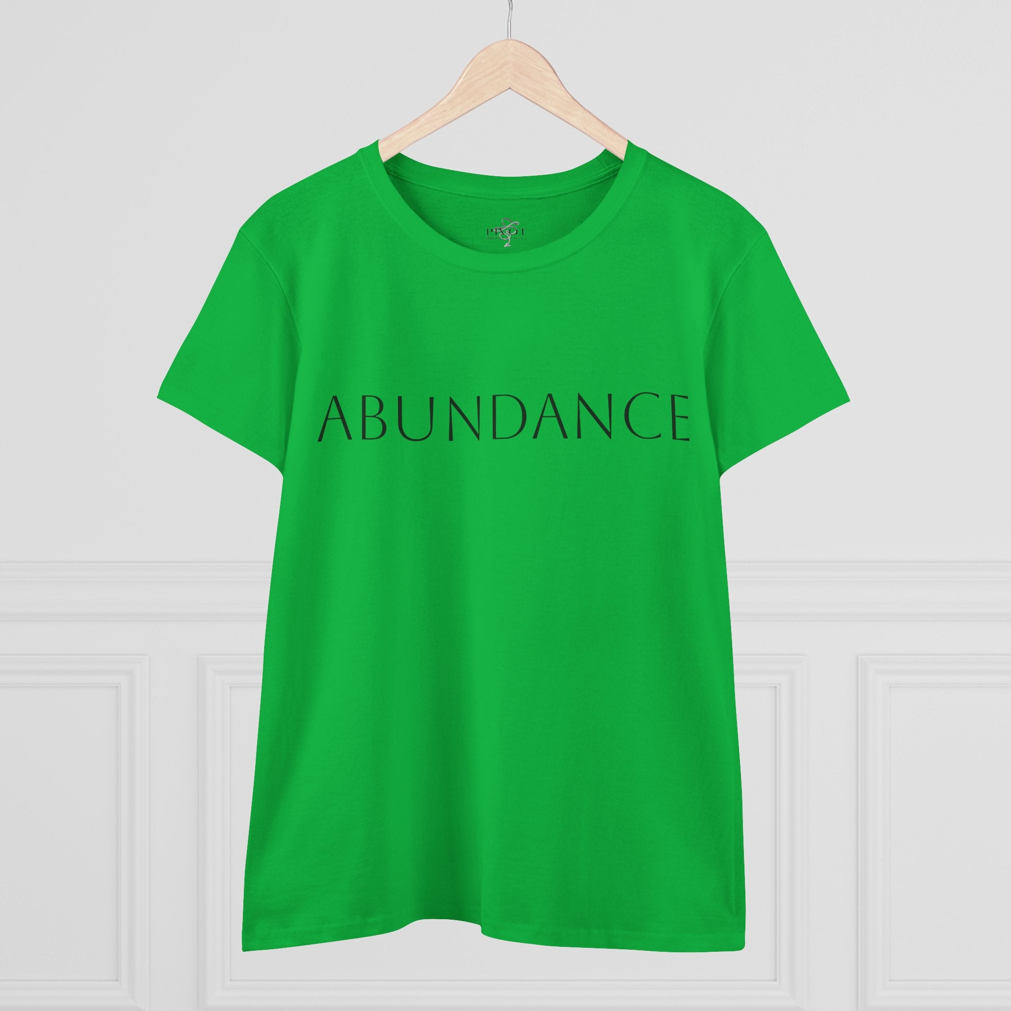 'Abundance /Think It-Mean It-Be It'  Inspirational Tee - Positive Affirmation T-Shirt