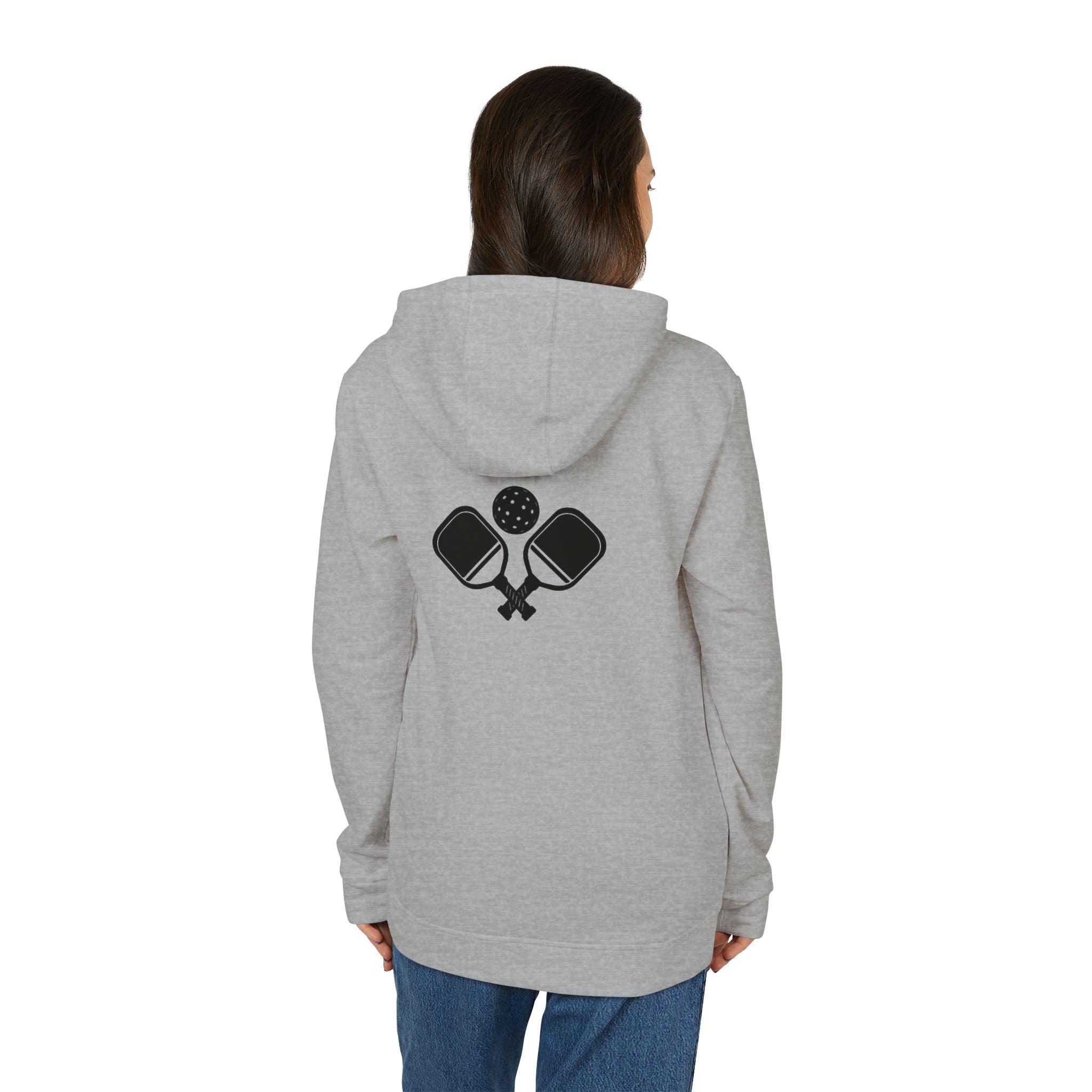 Addidas Pickleball 'Game On' Hoodie with Rackets on Back