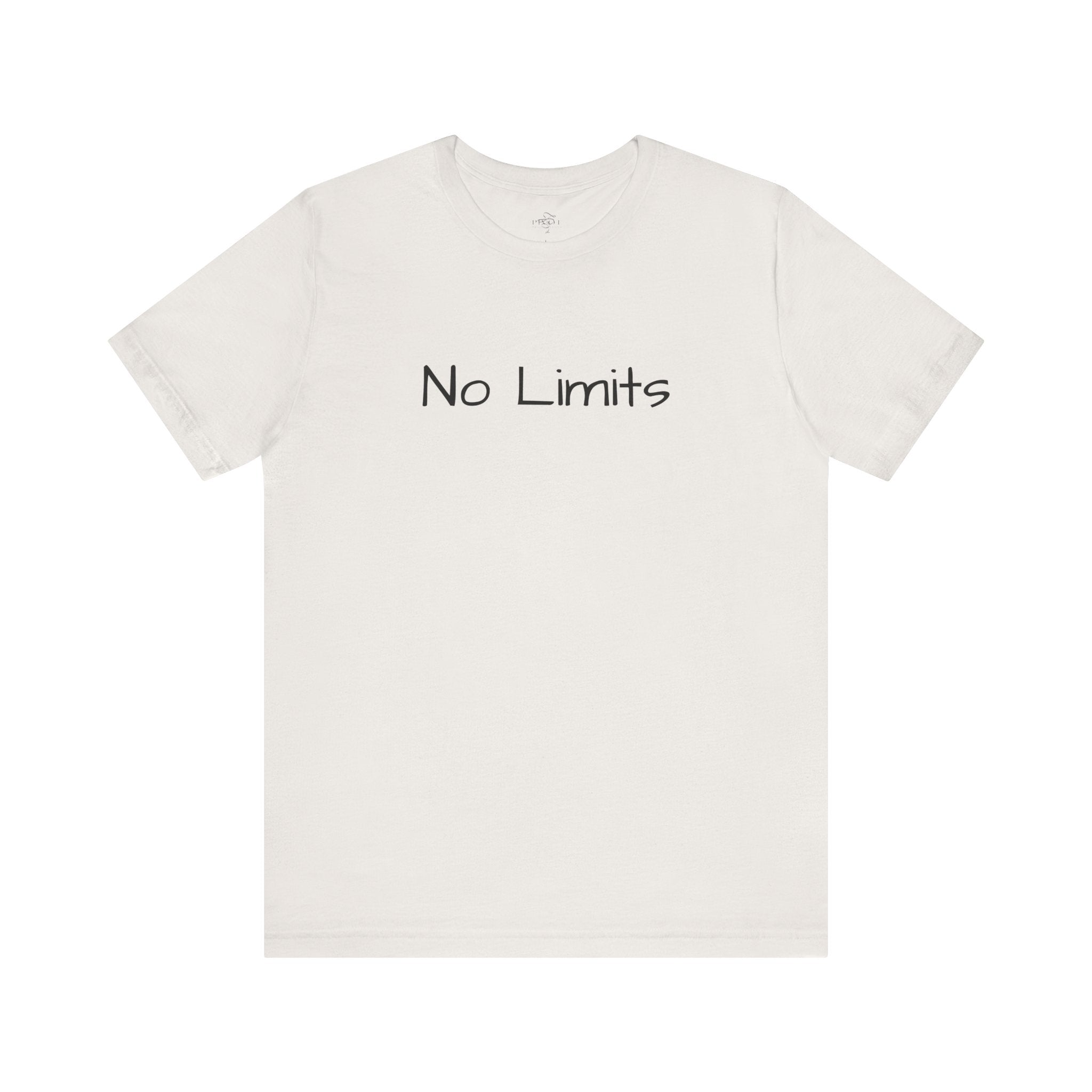 Empowering 'No Limits/#WearYourPower' Tee, Motivational T-Shirt, Inspirational Gift, Unisex Casual Wear, Confidence Clothing, Self-Love Apparel
