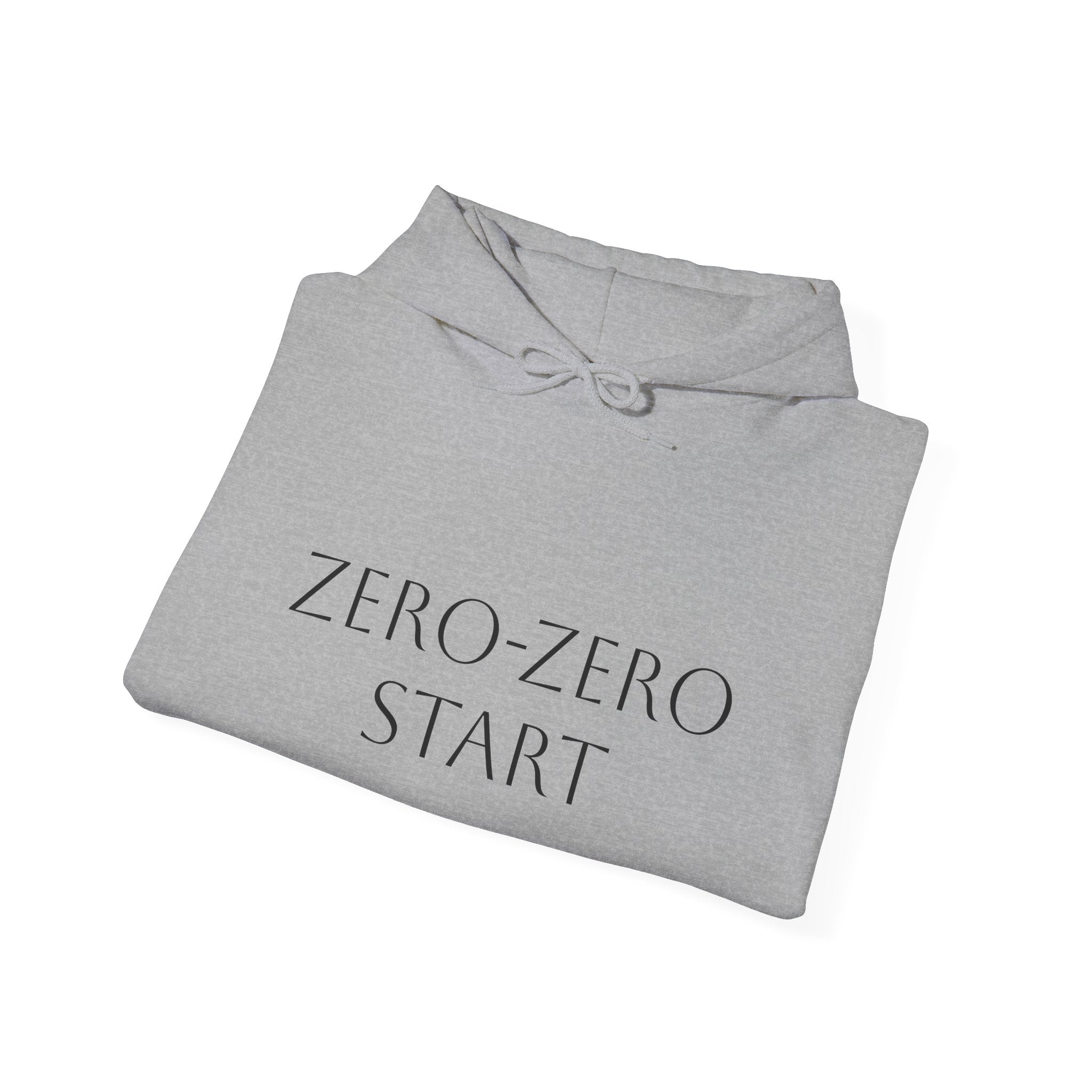 Zero-Zero Start Pickleball Unisex Heavy Blend™ Hooded Sweatshirt with Racket Logo on back
