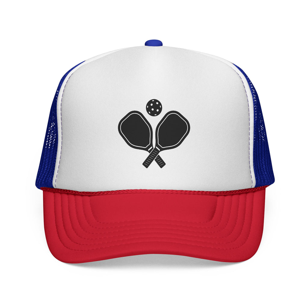 Trucker Caps Pickleball-Paddle Rackets Design