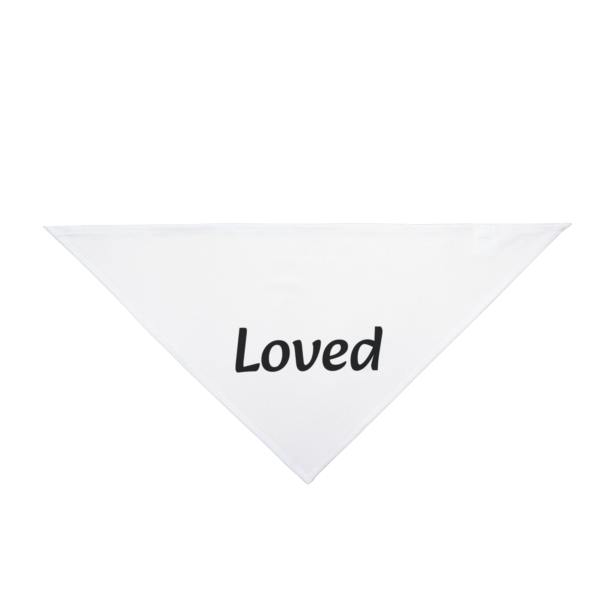 'Loved' Pet Bandana - Stylish Dog Accessory for Every Occasion