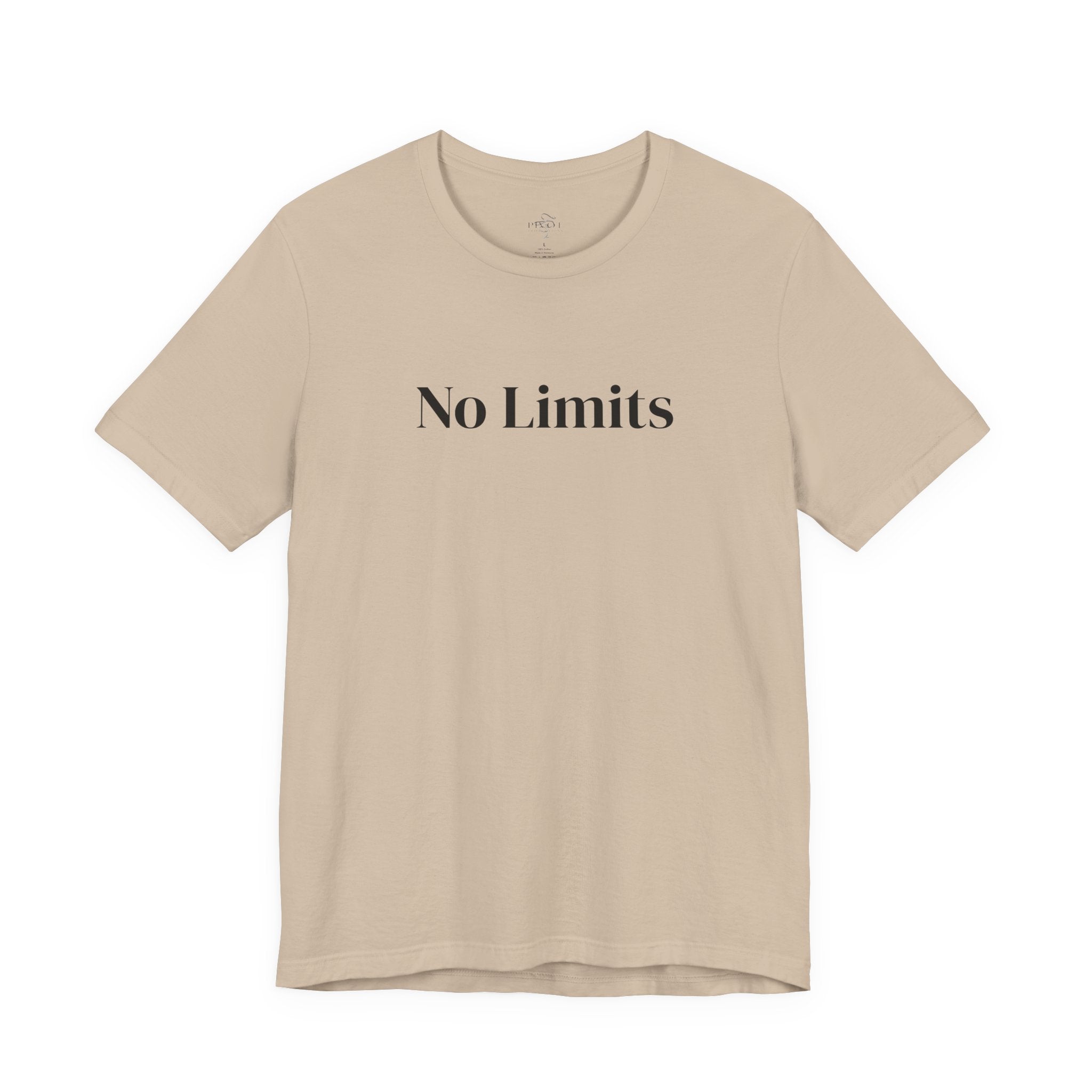 No Limits Unisex Jersey Tee - Empowerment Shirt with #WearYourPower