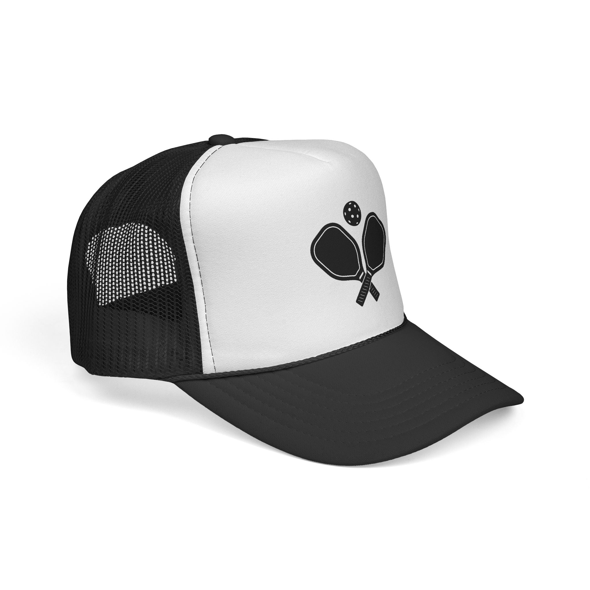 Trucker Caps Pickleball-Paddle Rackets Design