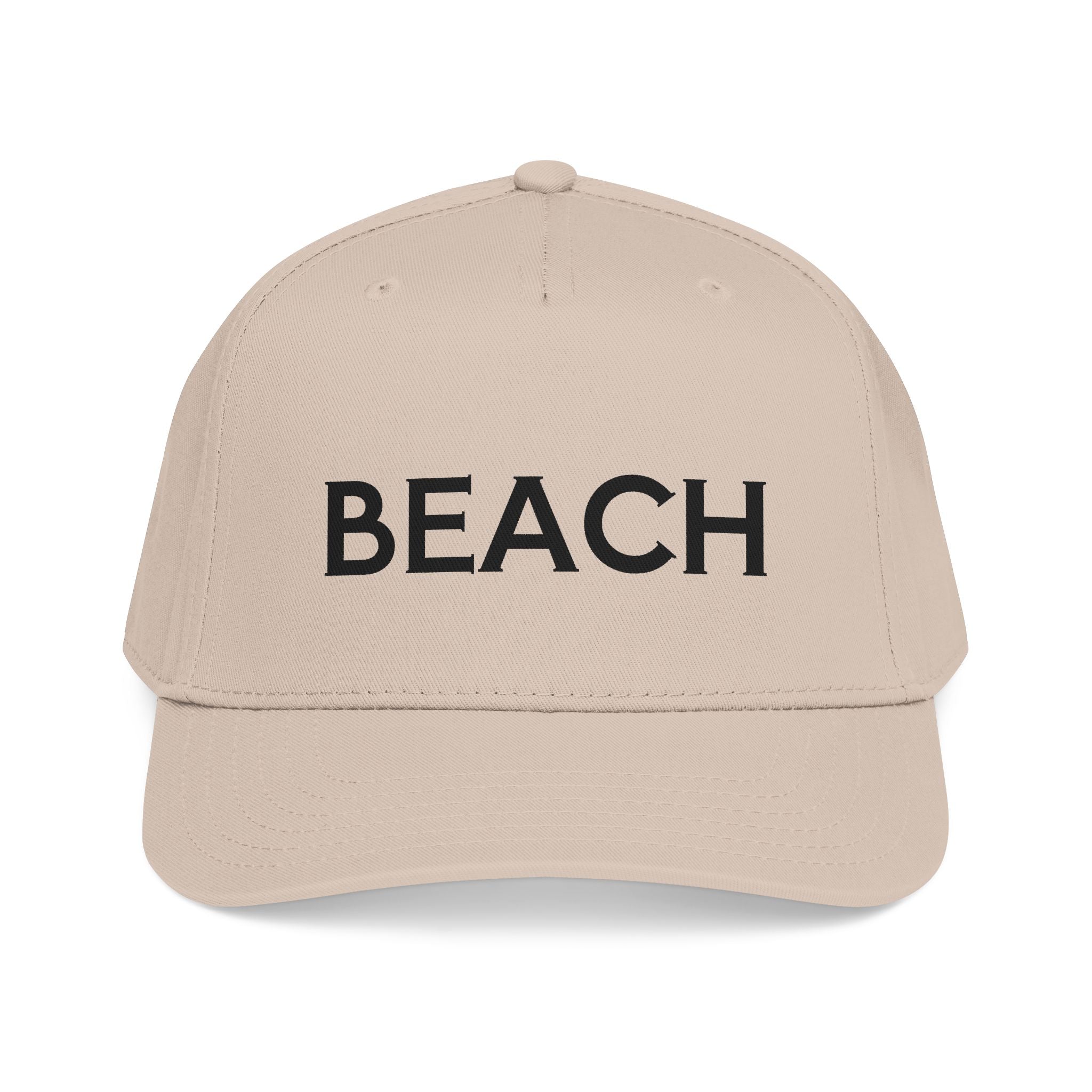 "Beach" Embroidered Baseball Cap