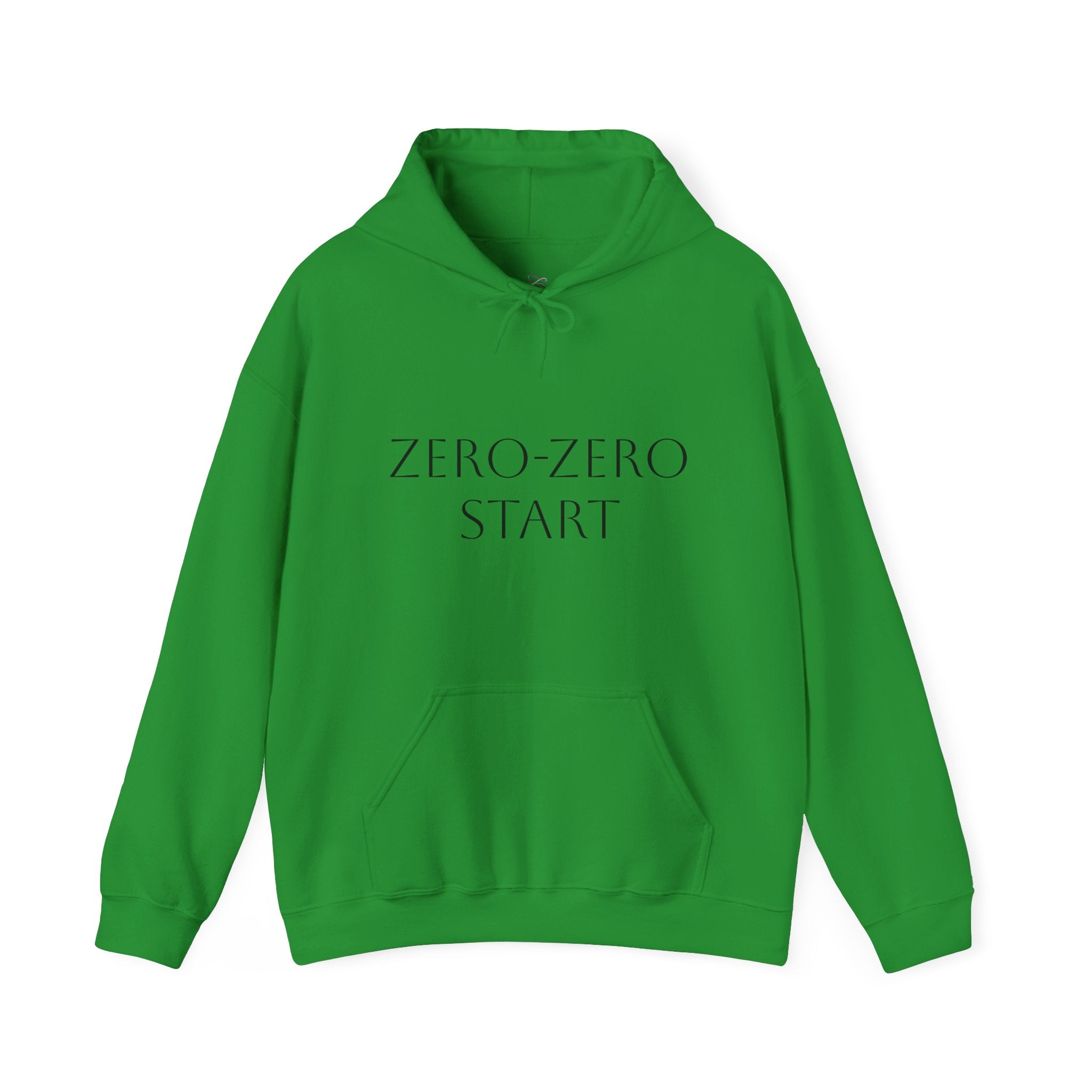 Zero-Zero Start Pickleball Unisex Heavy Blend™ Hooded Sweatshirt with Racket Logo on back