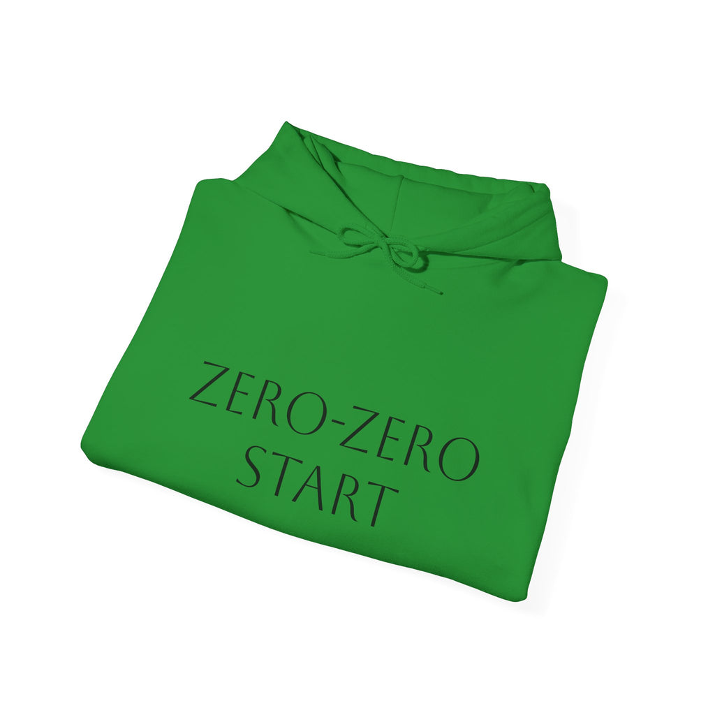Zero-Zero Start Pickleball Unisex Heavy Blend™ Hooded Sweatshirt with Racket Logo on back