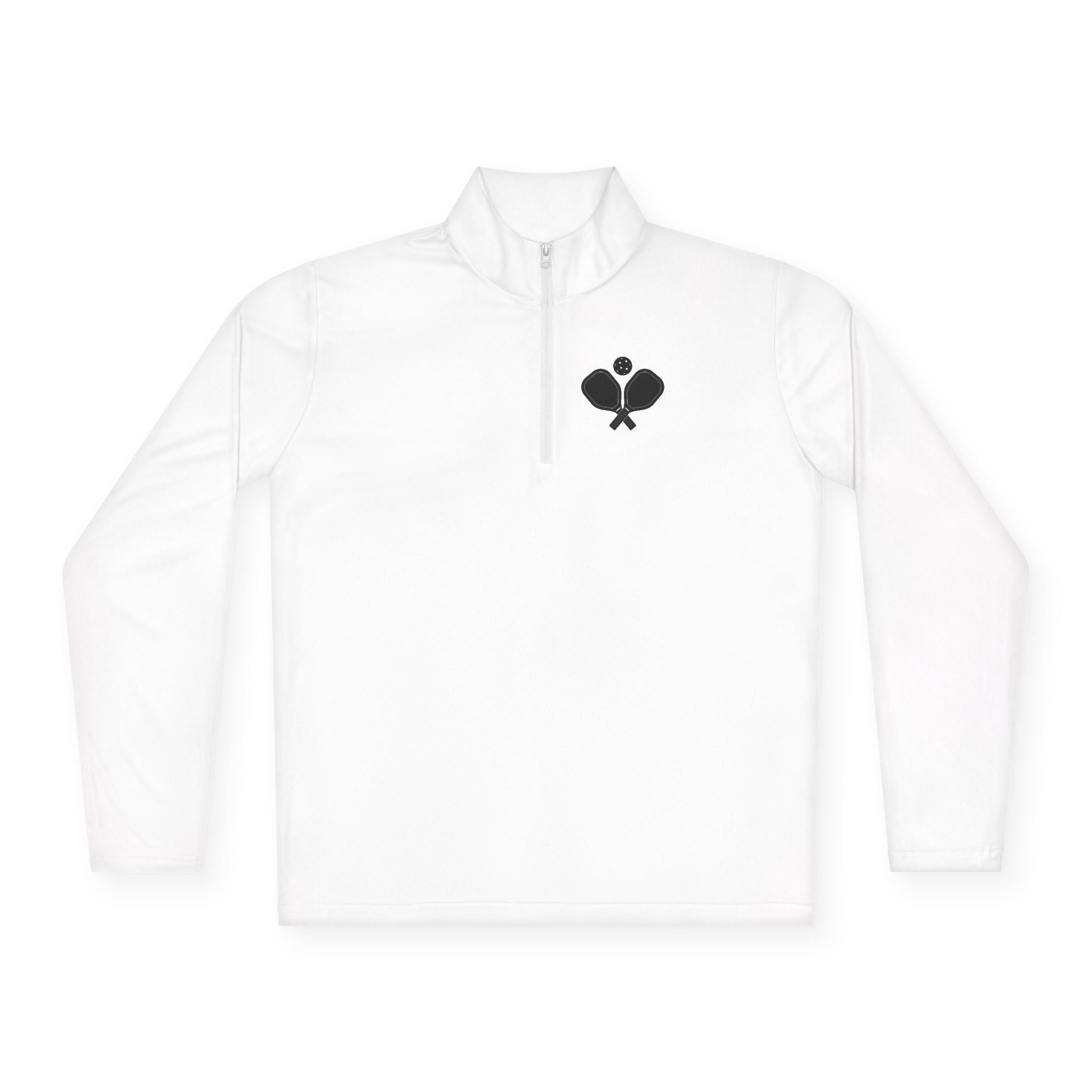 "Peace Love Pickleball " Quarter Zip Pullover