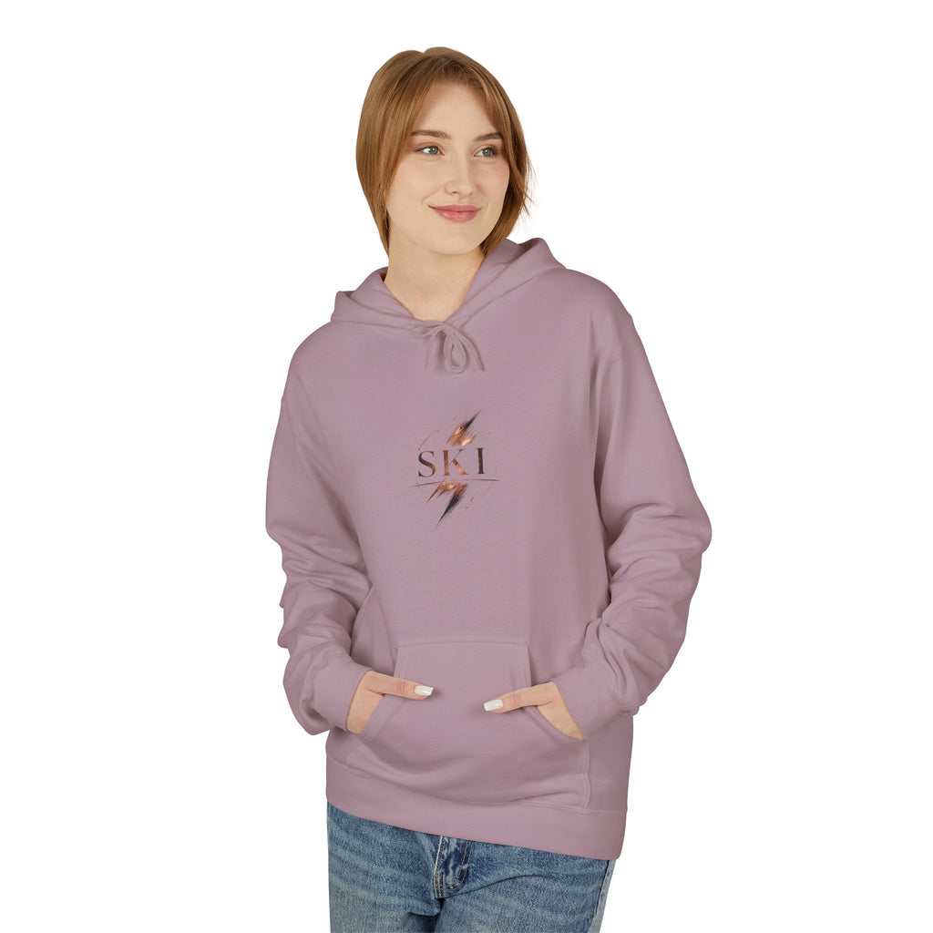 'Ski' Hoodie with 'One More Run' Skiing Pullover