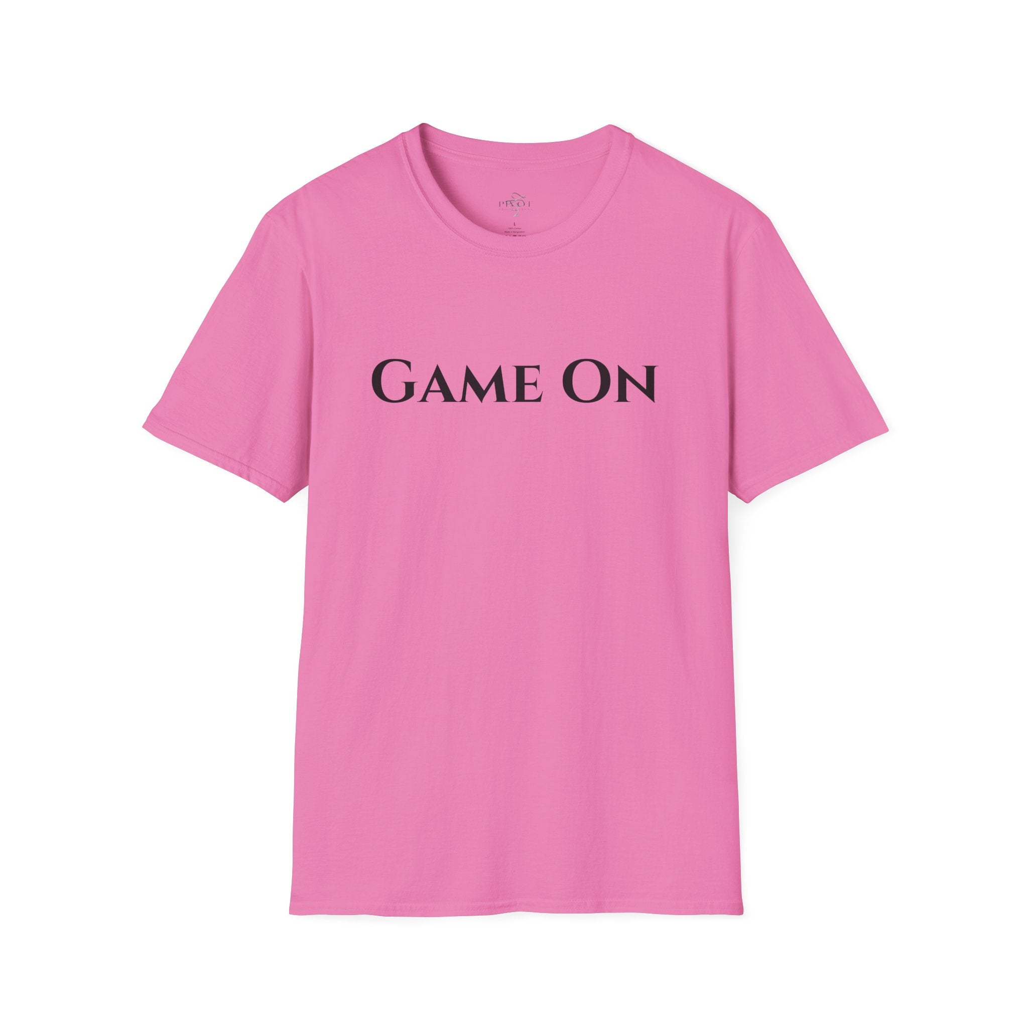 ‘Game On’ Pickleball Tee for Sports Lovers-Unisex Softstyle T-Shirt