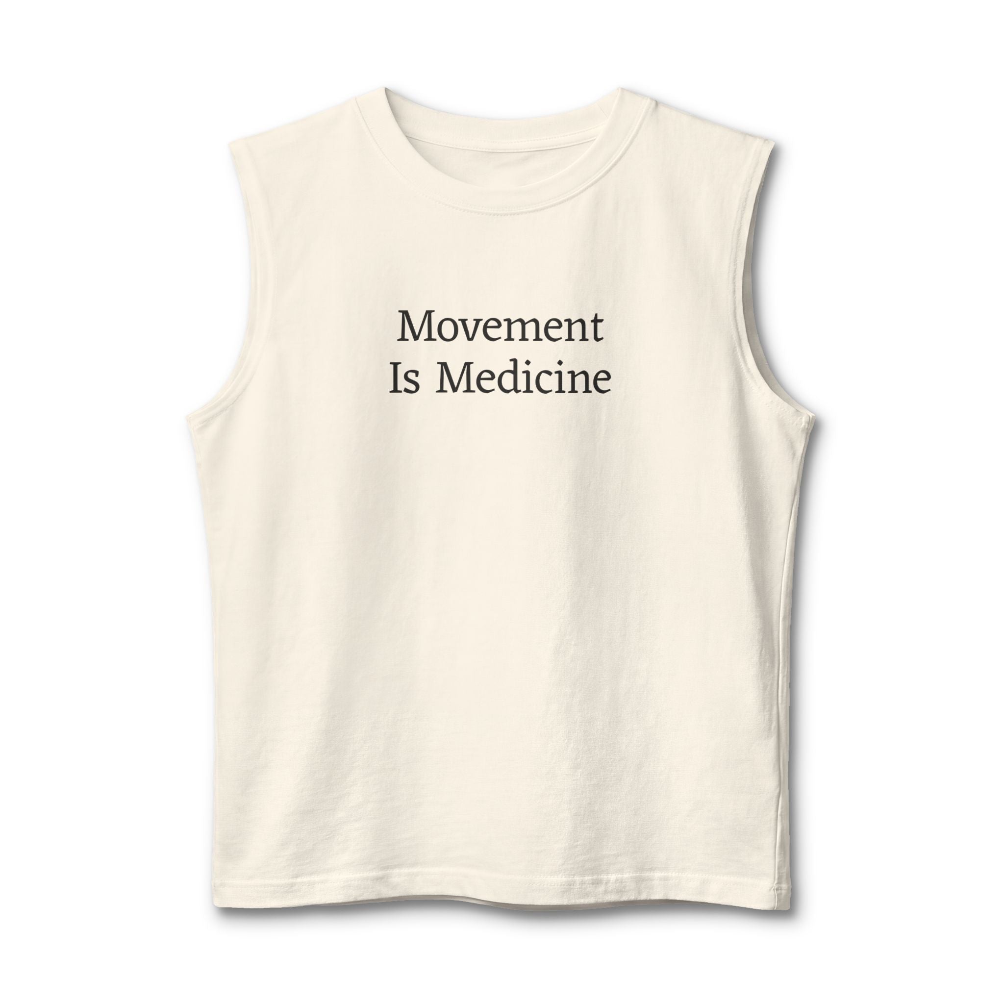 Movement Is Medicine Muscle Tank — #WearYourPower Fitness Tee