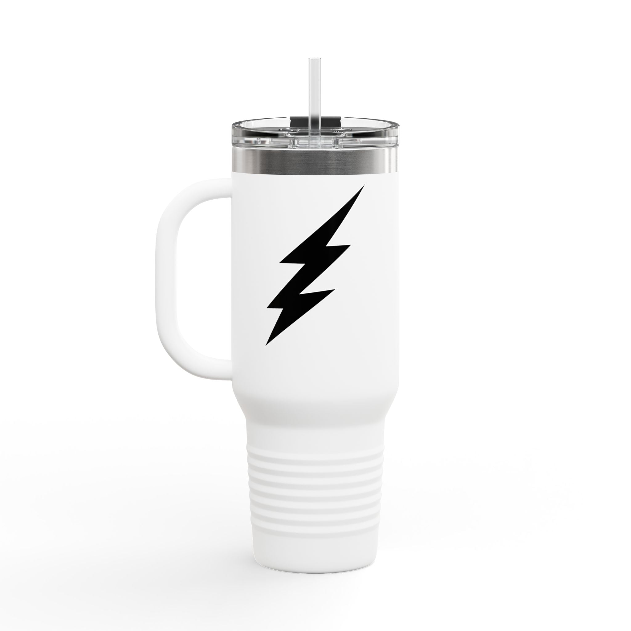 40oz Insulated Travel Mug — "Don't Just Exist: FKN SHINE!" Motivational Tumbler