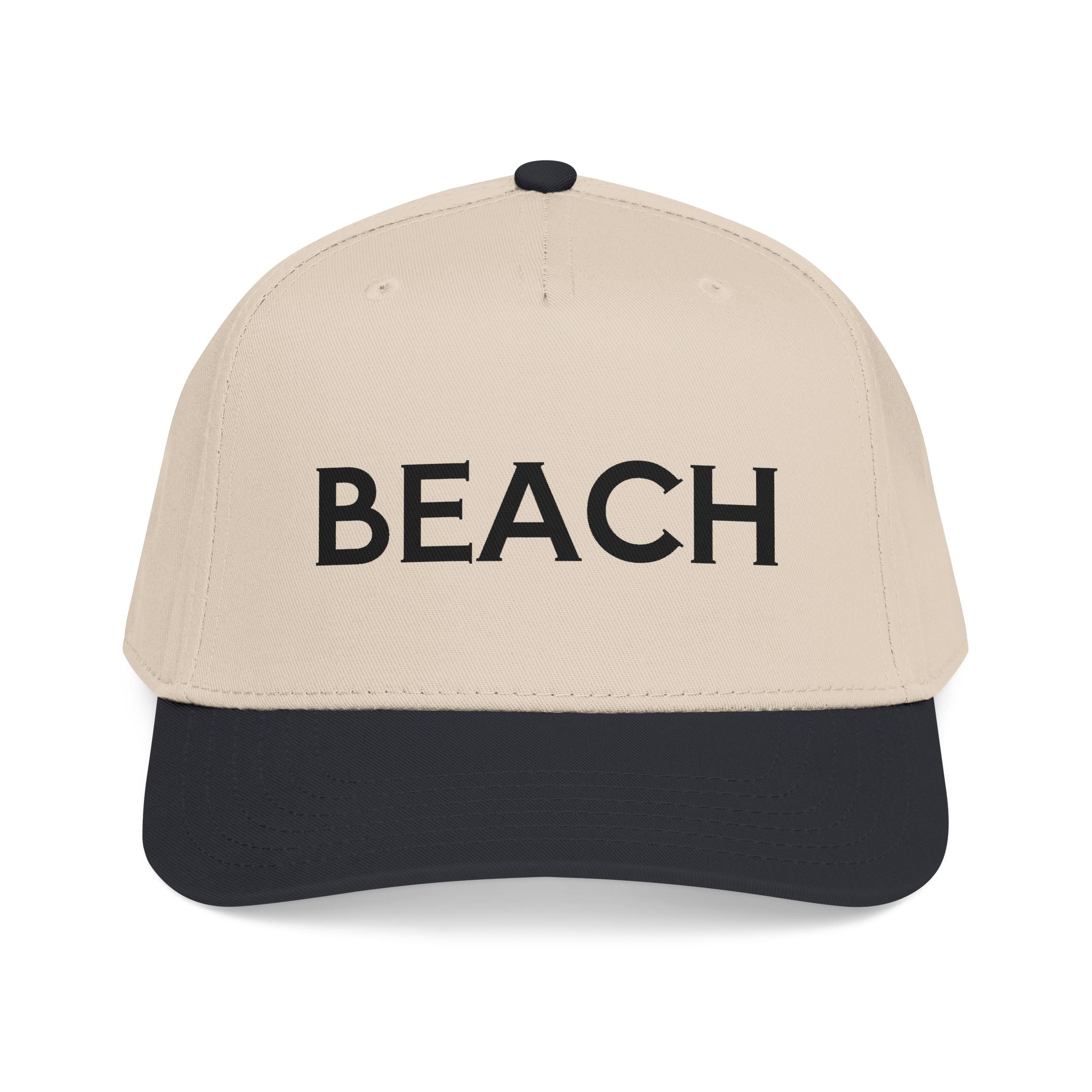"Beach" Embroidered Baseball Cap