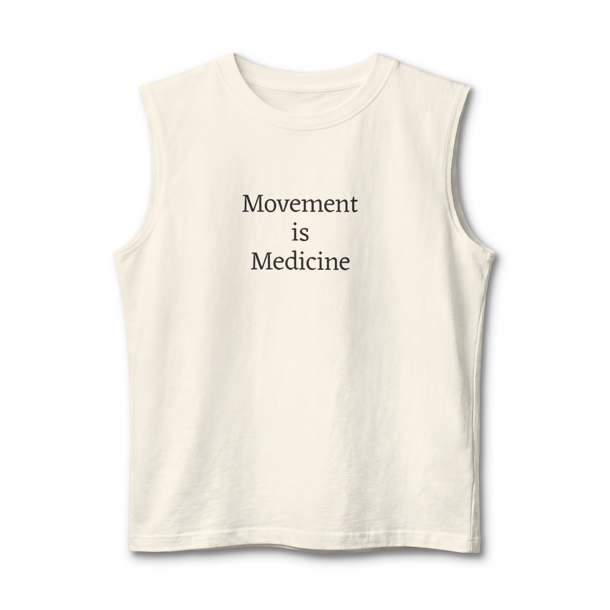 Movement Is Medicine UNISEX Muscle Tank — #WearYourPower Fitness Tee