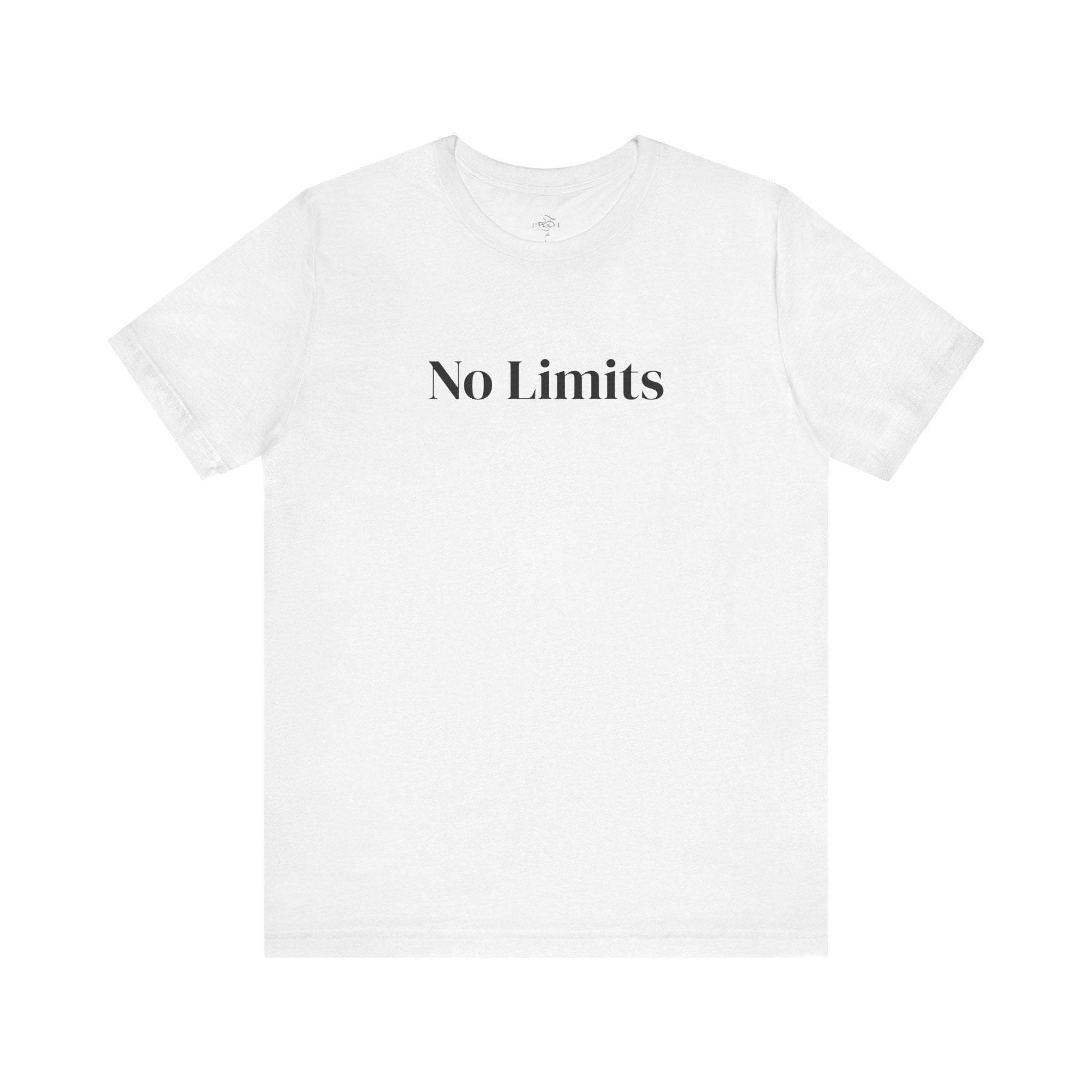 No Limits Unisex Jersey Tee - Empowerment Shirt with #WearYourPower