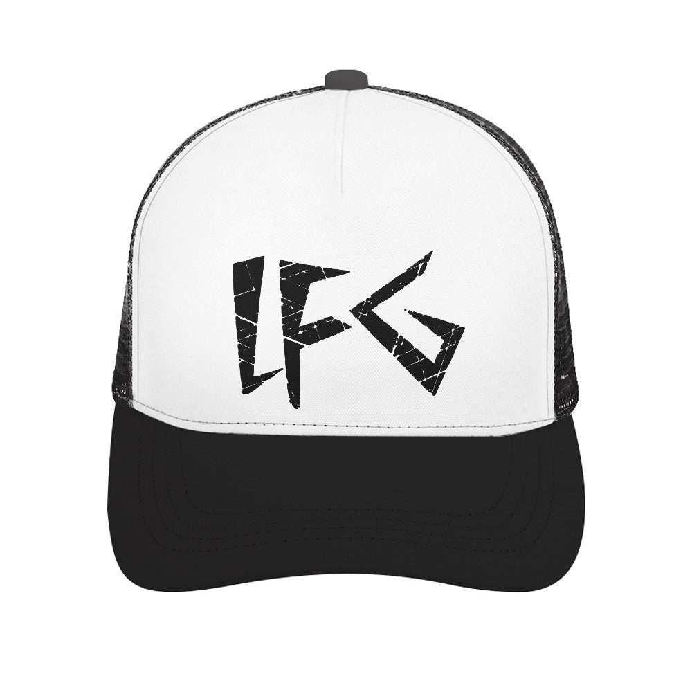 LFG Baseball Cap Bent glue rear hollow (multi-color optional)