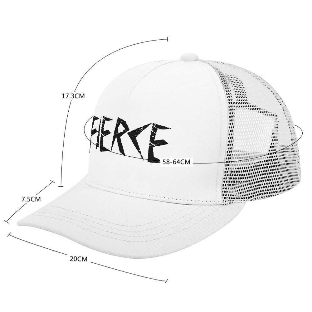 Fierce Baseball Cap Bent glue rear hollow (multi-color optional)